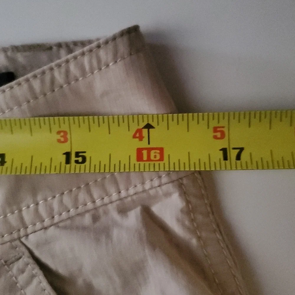 Womens Columbia Omni-Shade Sun Protection Convertible Hiking Pants Sz 8s